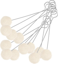 Wool Daubers Ball Brush Leather Dye Tool Wool Balls Dauber Dyeing Applicator wit