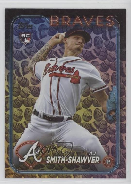 2024 Topps Series 1 Eggs AJ Smith-Shawver #117 h6c