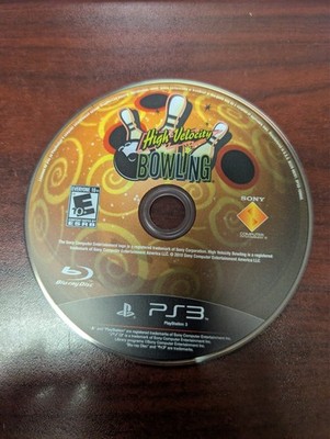 High Velocity Bowling (PlayStation 3 PS3, 2010) NO TRACKING - DISC ONLY 4203