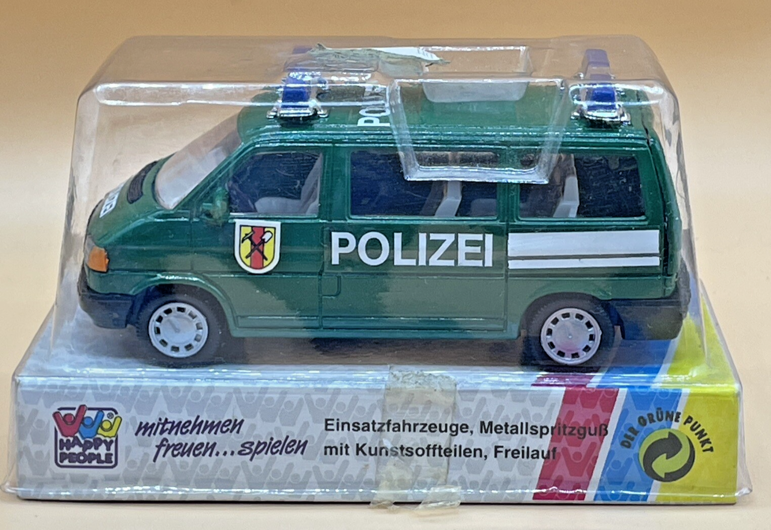 VW T4 Transporter Polizei Van 1:43 German Police Diecast Boxed Model
