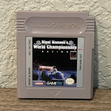 GameTek Nigel Mansell's World Championship Racing Game Boy Tested