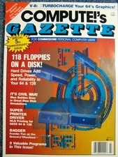 Compute  s Gazette magazine for Commodore Computers - July 1988