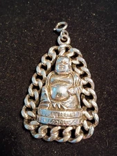 Vintage Large Emmons Buddha Pendant