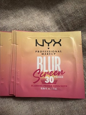 48- NYX PROFESSIONAL MAKEUP BLURSCREEN SPF 30 BLURRING PRIMER 2ml Travel Size
