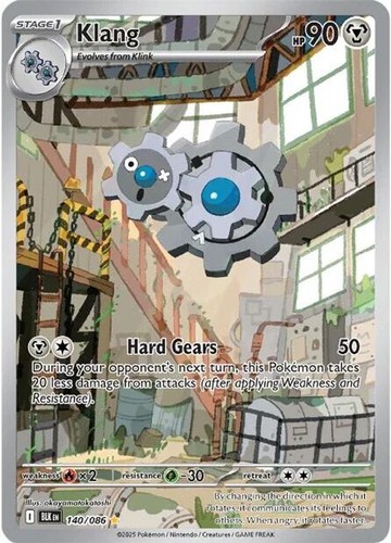 Pokemon Klang (140/329) Black Bolt NM HOLO