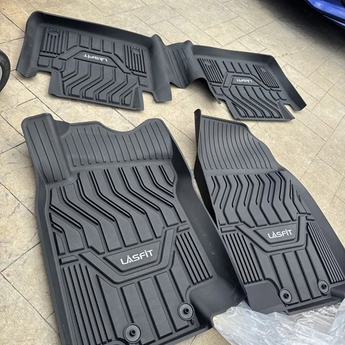 Floor Mats for Nissan Rouge 2014-2020 All Weather TPE Black Liners Heavy Duty