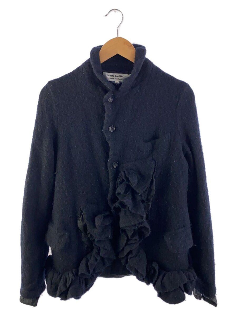 ALTRA COMME DES GARCONS OTHER 22AW LANA FRILL RESTRINGE JACKET S Navy RJ J002