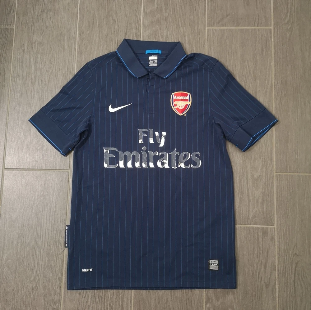Vintage Retro 2009/10 Arsenal FC Trikot Größe: S Fußball Streatwear Nike Fans