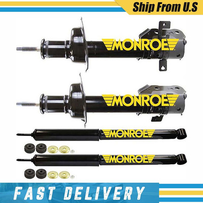 Monroe Front Struts & Rear Shocks Fits 2011-2014 Ford Edge Lifetime Warranty