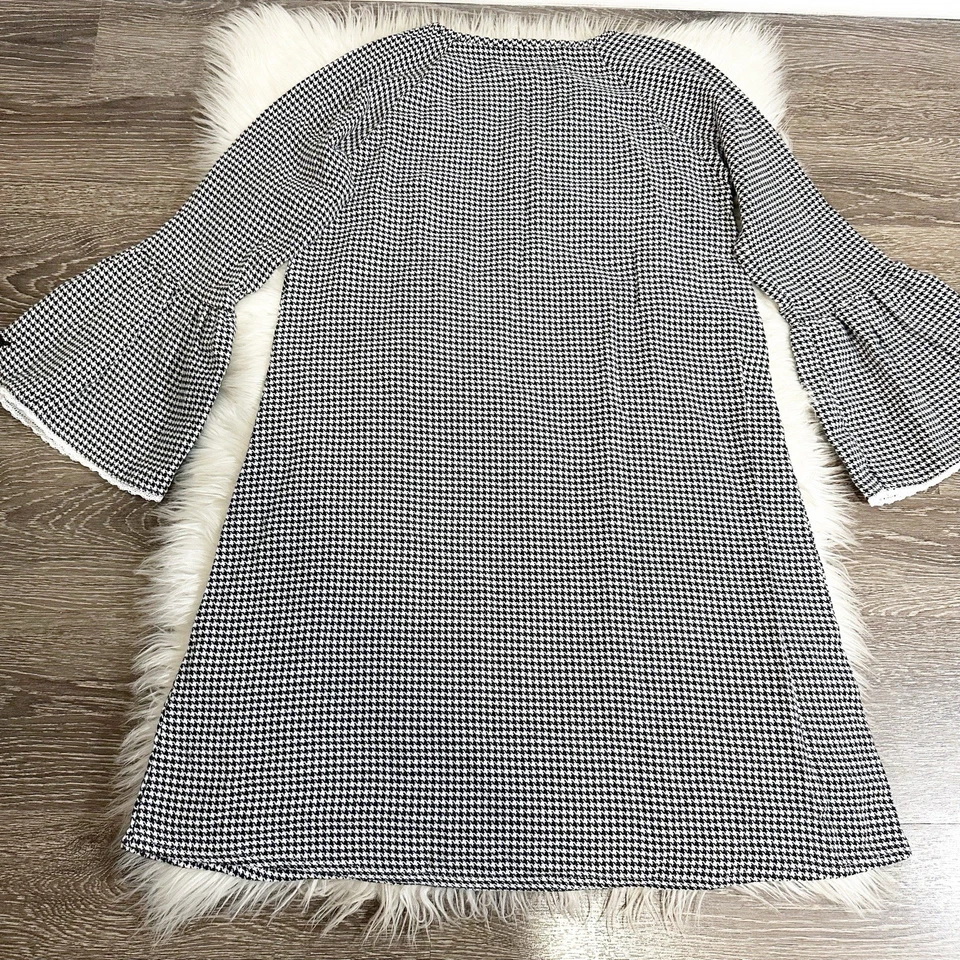 NWT Petite Plume Girls West End Houndstooth Seraphina Nightgown Size 14 Flannel - Image 2 of 4
