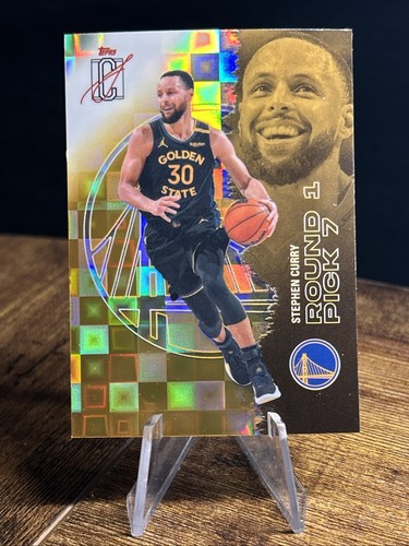 🔥2025-26 Topps Signature Class NBA Steph Curry Yellow Pandora🔥