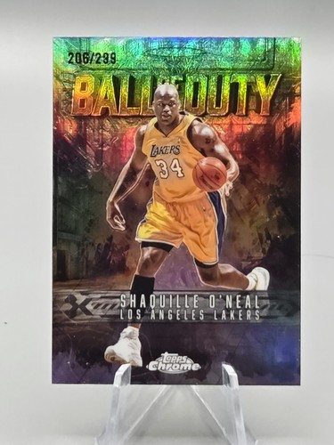 2025 Topps Chrome Shaquille O'Neal Base (RAW)