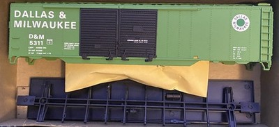 Athearn Ho - 50' Railbox DD Dallas & Milwaukee 5311 - 5070 - SW