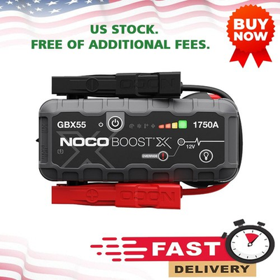 #ad #ad NOCO Boost X GBX55 1750A UltraSafe 12V Jump Starter Portable Power Bank Jumper $159.99