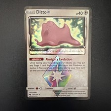 Pokemon Ditto Prism Star 154/214 Lost Thunder Holo English Prism Rare 2018 40HP on eBay