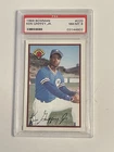 1989 bowman ken griffey jr baseball card #220 graded psa 8