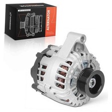 Alternator, 12V 125A 6-Groove Pulley Clockwise Compatible with Chevrolet
