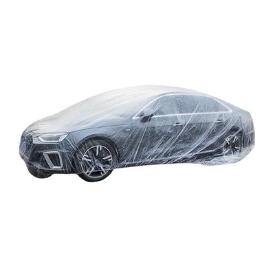 Auto Abdeckung, Auto Abdeckplane Staubdicht Wasserdicht, Universelle Durchsic...