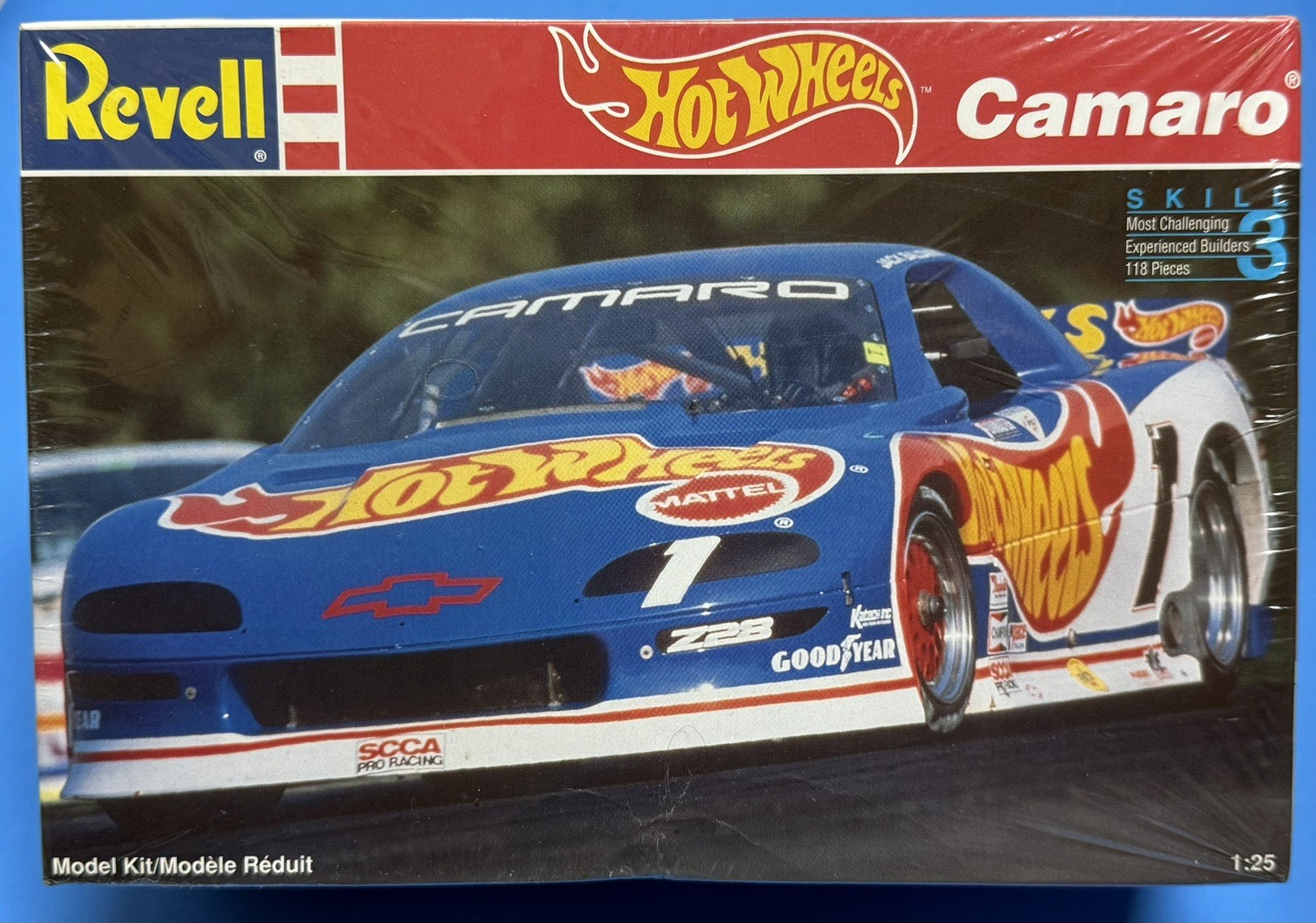 Revell 1993  Hot Wheels Chevrolet Camaro Model Race Car Seal