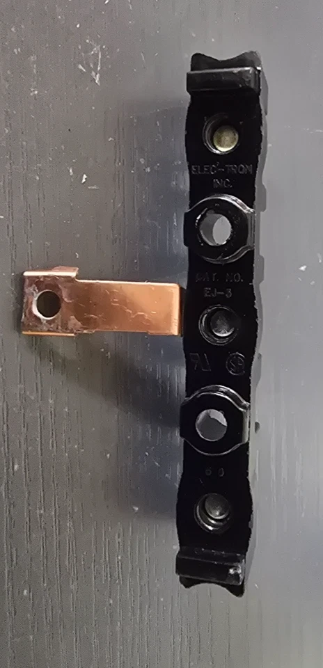 Dryer Terminal Block ELEC-TRON CAT No EJ-3 Original ! FREE SHIPPING !  Z74 - Image 3 of 4