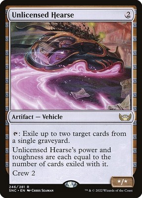 [MTG] Unlicensed Hearse (246) (SNC) NM