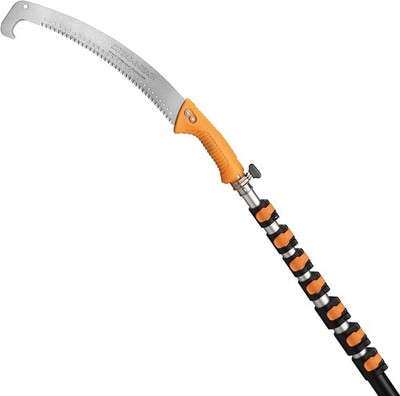 5-30 ft Pole Saw for Tree Trimming   Manual Telescopic Long Pole Tree Trimmer /
