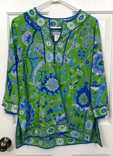 Gretchen Scott Magic Carpet Split Neck, 3/4 S...