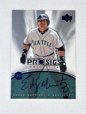 2004 Upper Deck Diamond Collection Pro Sigs ~ Edgar Martinez ~ 89 ~ Mariners