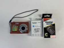 Sanyo VPC-T850 CP Digital Camera Orange w/ Ne...