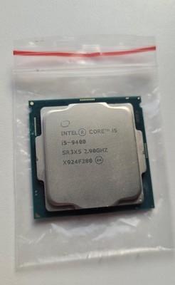 Intel Core I5-9400 2.90GHz (9M Cache, up to 4.10 GHz) LGA 1151 6-Core - TESTED