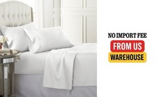 1500 Thread Count 100 Egyptian Cotton Sheet Sets Style: Solid , Size Full