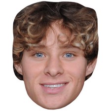 Landon Boyce Smile Celebrity Mask, Flat Card Face, Fancy Dress Mask