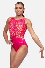 Quatro Gymnastics Embrace Pink Leotard Child  Adult FREE SHIPPING