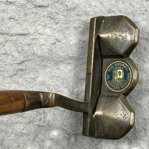 Ancien putter de golf St Andrews tige en bois de caryer 35