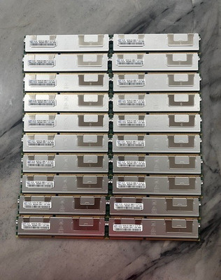 LOT OF 20 Samsung (4x4GB) 2Rx4 DDR3 PC3-8500R |  Server Ram | M393B5170DZ1-CF8 |