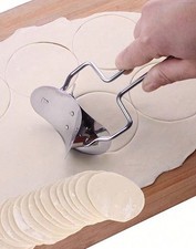Stainless Steel Dumpling Wrapper Cutter Easy Dough Mould For Home Cooking