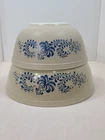 Vintage Pyrex Homestead Mixing Bowls  403 404