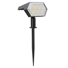 92 Luces Solares LED, Focos Solares Para Exteriores, Luces Solares Impermeables 