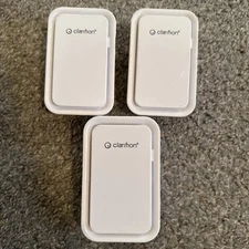 Clarifion GL-139 White Filterless Plug In Mini Air Purifier Ionizer Lot Of 3