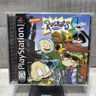 New ListingRugrats Studio Tour PS1 Game Black Label Sony PlayStation 1999 Free Shipping