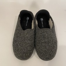 Mahabis Classic Women's Casual Slippers US 5.5 Larvik Dark Grey Black Sole