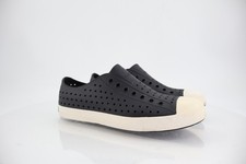 Native Jefferson Slip On Clog Sneaker Size 9P erforated Rubber Gray Water Shoe