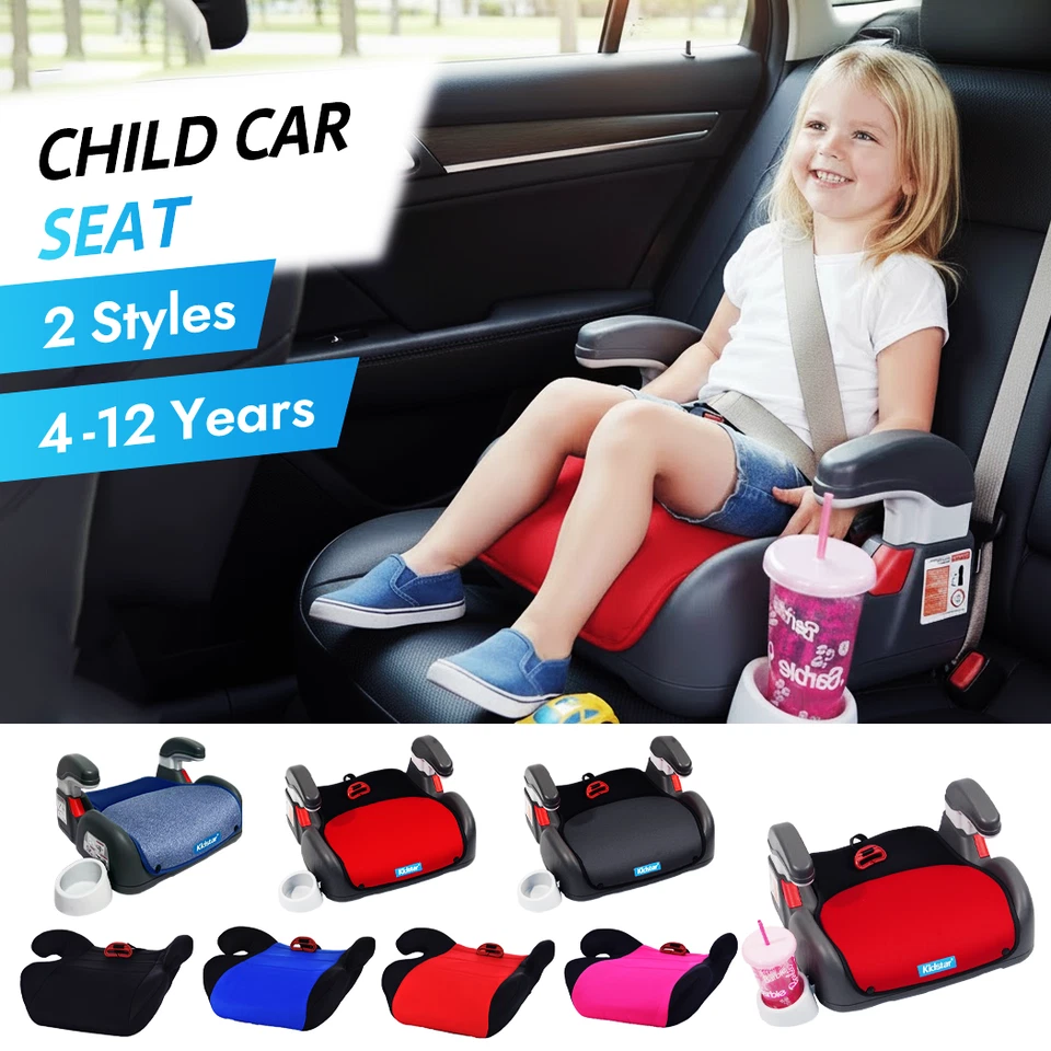 Child Car Booster Seat Toddler Safety Chair Children Kids Sturdy Seat 3-12 Years - image 2 of 4