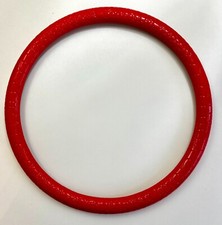 Red Alligator Half Wrap Forever Sharp 14 Billet Steering Wheel - Screw On Cover