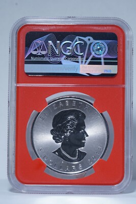 コレクション NGC MS69 2018  Maple Leaf $5 2018 SILVER CANADA $5 MAPLE LEAF 1 OZ COIN PCGS MINT STATE 69