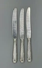 Vintage Towle Candlelight Dinner 9-1/4” Knives-Set of 3  Silver Plated Handle