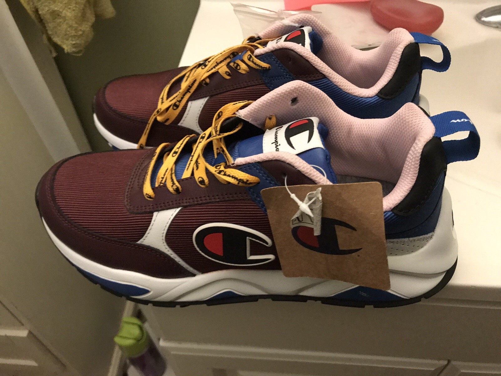 champion shoes maroon