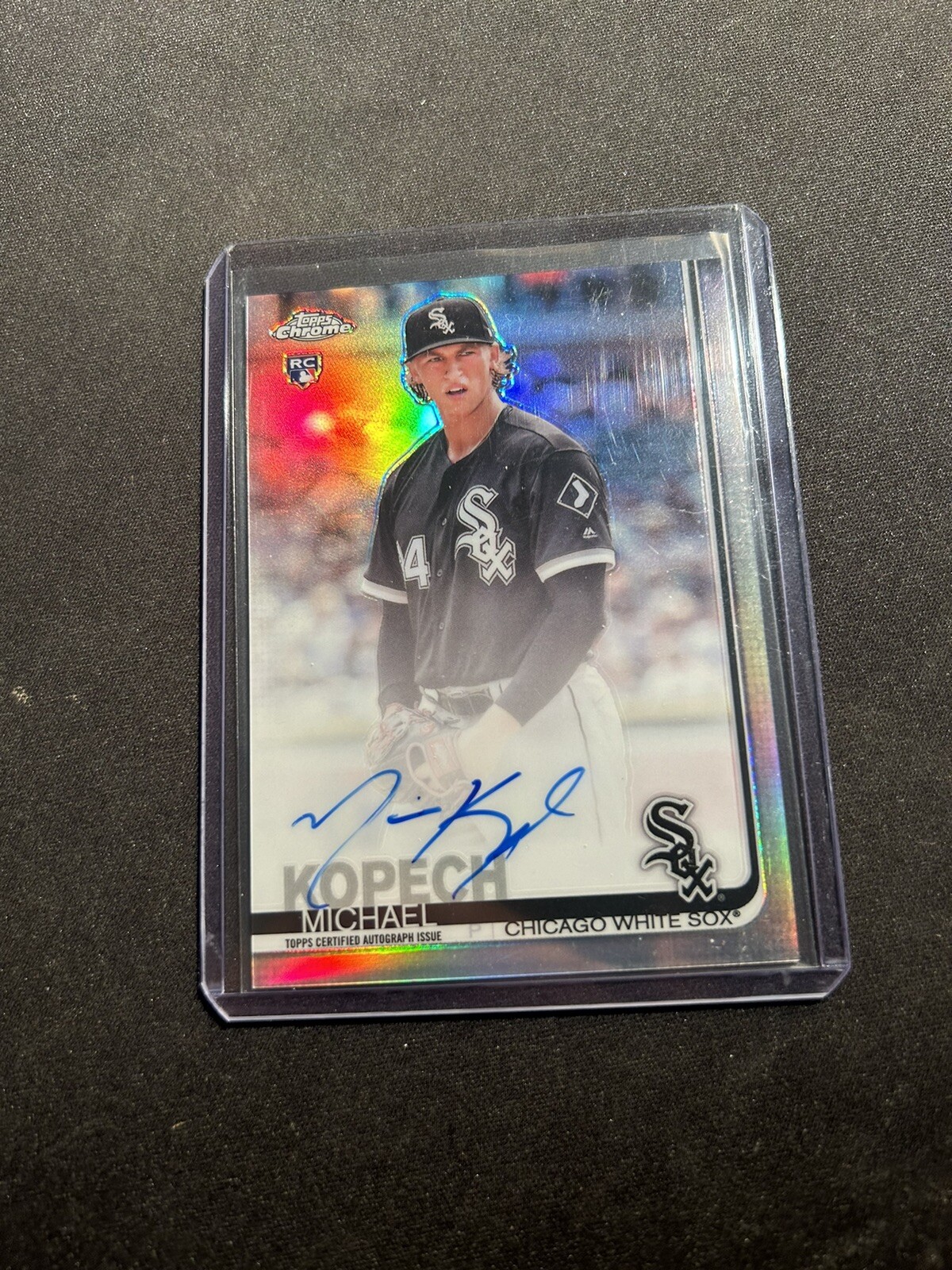 2019 Topps Chrome Refractor /499 Michael Kopech #RA-MK Rookie Auto RC
