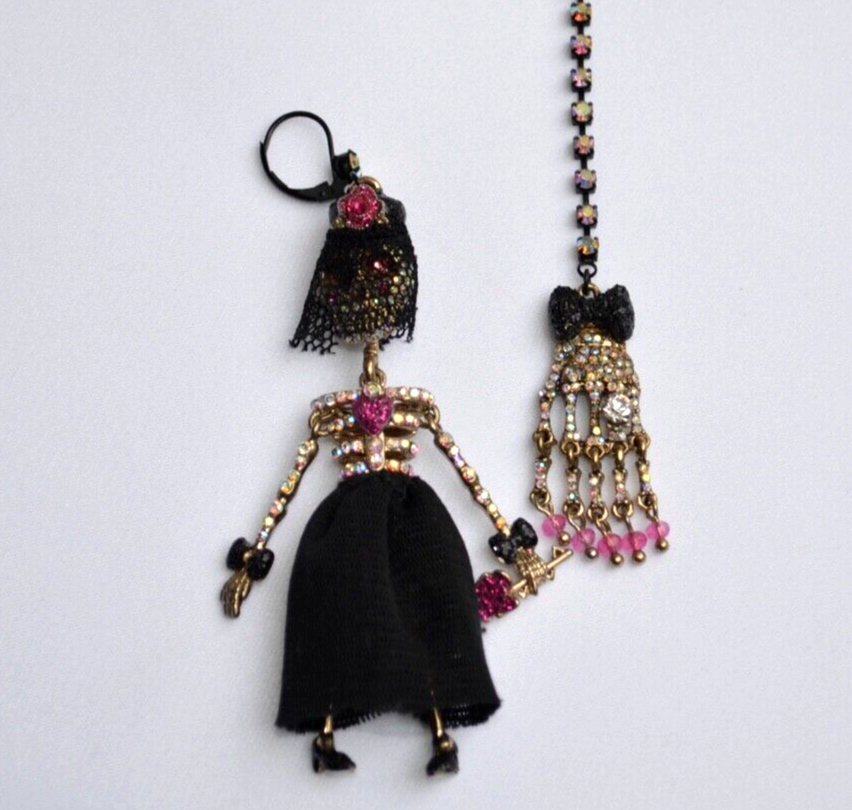 Bride Earrings Betsey Johnson Skull Earrings Betsey Johnson