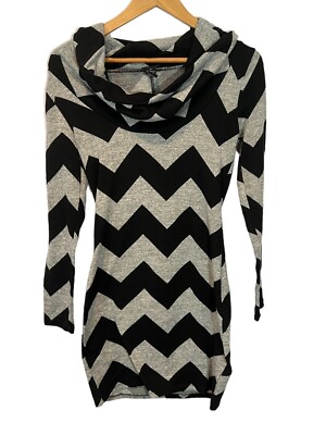 Rue 21 Women's / Juniors Long Sleeve Cowl Neck Sweater Dress - Size Medium | eBay Rue 21 Women's / Juniors Long Sleeve Cowl Neck Sweater Dress - Size Medium | eBay